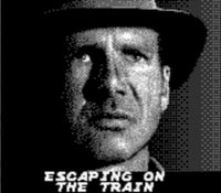 une photo d'Ã©cran de Indiana Jones and the Last Crusade sur Nintendo Game Boy